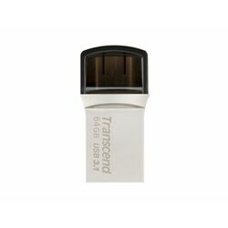 Transcend Jetflash 64GB Silver USB 3.1