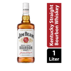 JIM BEAM Kentucky Straight Bourbon Whiskey 1L