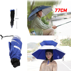 Umbrella Head Wear Double Layers 77CM 8775