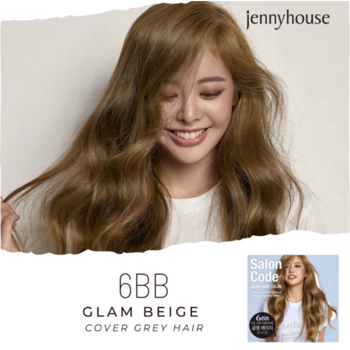 [ JennyHouse Salon Code Glam Hair Color] #6BB Glam Beige