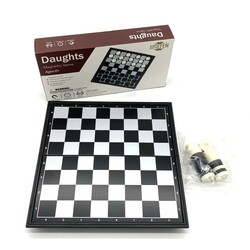 Checker Draught Foldable 25cm Magnet