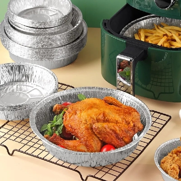 10PCS Aluminum Bowl 8 Inches