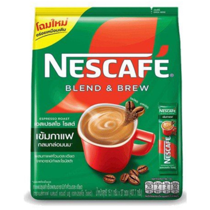 Nescafé Blend and Brew Espresso 15.8g-27packs