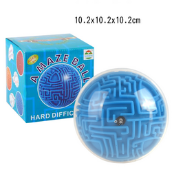 3D Maze Puzzle Ball Hard Difficulty