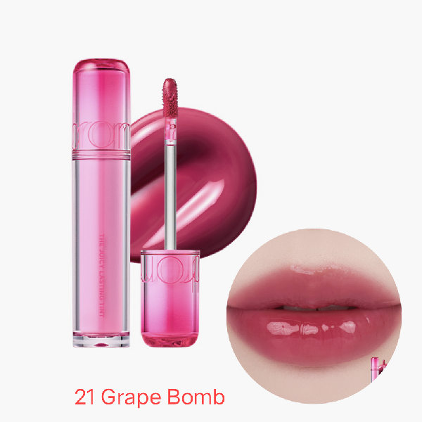 rom&nd The Juicy Lasting Tint Lipstick-21 Grape Bomb/ក្រែម