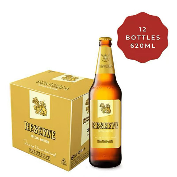 Singha Reserve 620ml - 12 Bottles 