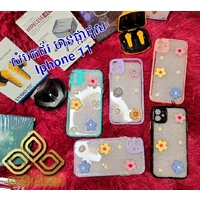 សំបកជ័រផ្កាផុស iPhone 11