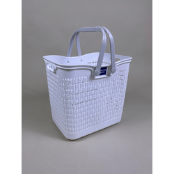 MICRONWARE Laundry Basket White 