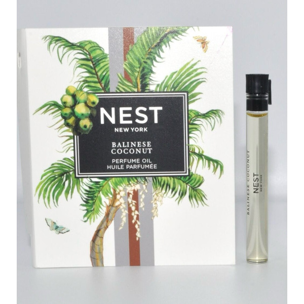 NEST New York Balinese Coconut Perfume Oil – Sample 1.5mL (ទឹកអប់) - 1.5ml