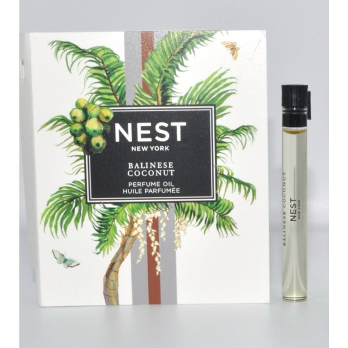 NEST New York Balinese Coconut Perfume Oil – Sample 1.5mL (ទឹកអប់) - 1.5ml