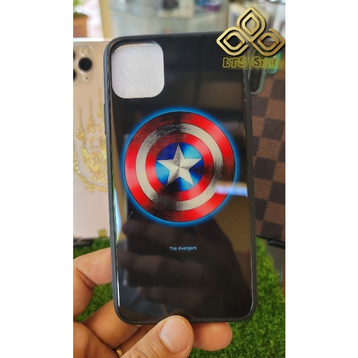 សំបកទូរសព្ទកញ្ចក់រូប Super Hero iPhone 11 Pro Max