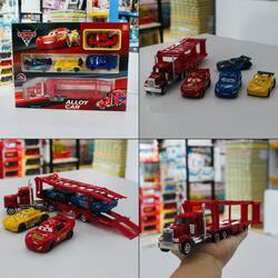 Car 95 Track Trailer Set box 5 In 1 ( 1314-3 Jm )