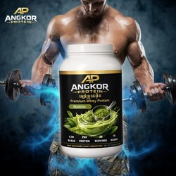 AP Premium Whey Protein-1200g - Matcha Flavor- 25g protein per serving