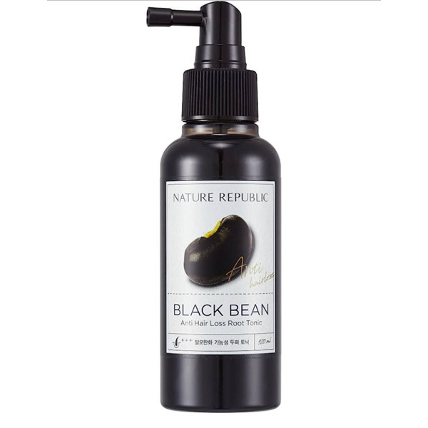 Nature Republic Black Bean Anti Hair Loss Root Tonic (សេរ៉ូមបណ្ដុះសក់) - 120ml