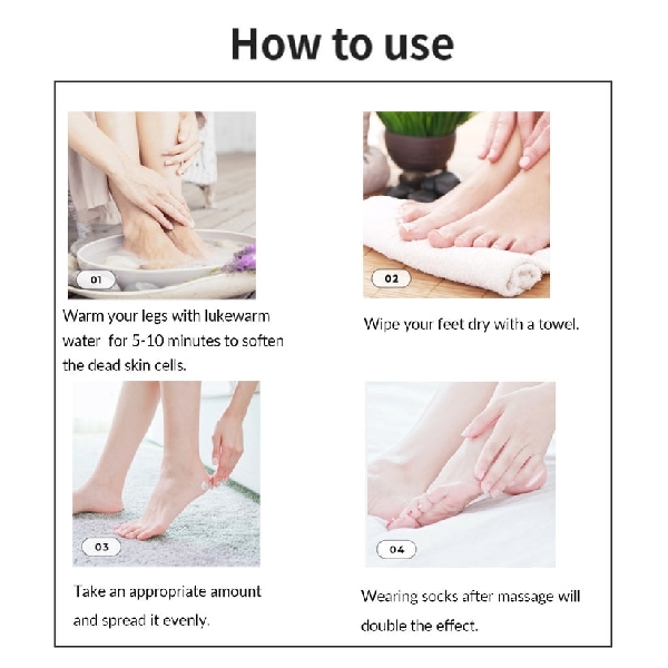 Vaseline Deep Moisture Foot Cream/ គ្រីមលាបជើង