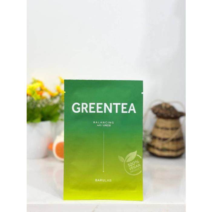 Barulab The Clean Vegan Green tea  Mask