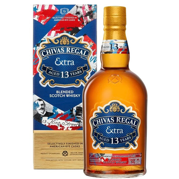 Chivas Regal Extra 13 Years Whisky 700ml - 1 Bottle 