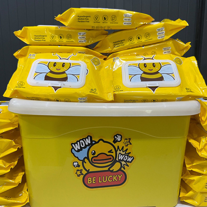 Baby Wet Towel with Box 10 Packages/Box