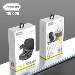 YESPLUS_TWS-26# TRUE WIRELESS STEREO EARPHONE/BLACK/1pc