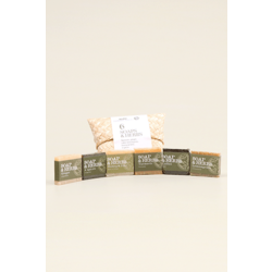 សាប៊ូដុសខ្លួន Bodia ដុំតូច 6 ដុំ