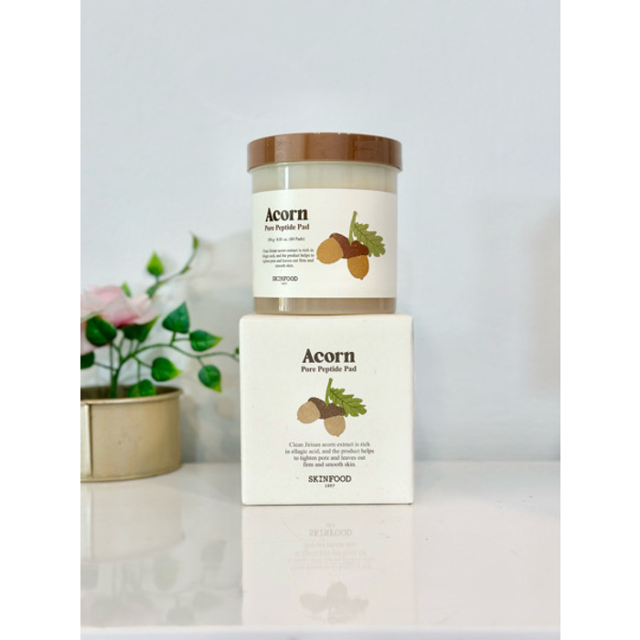 SKINFOOD Acorn Pore Peptide Pad 