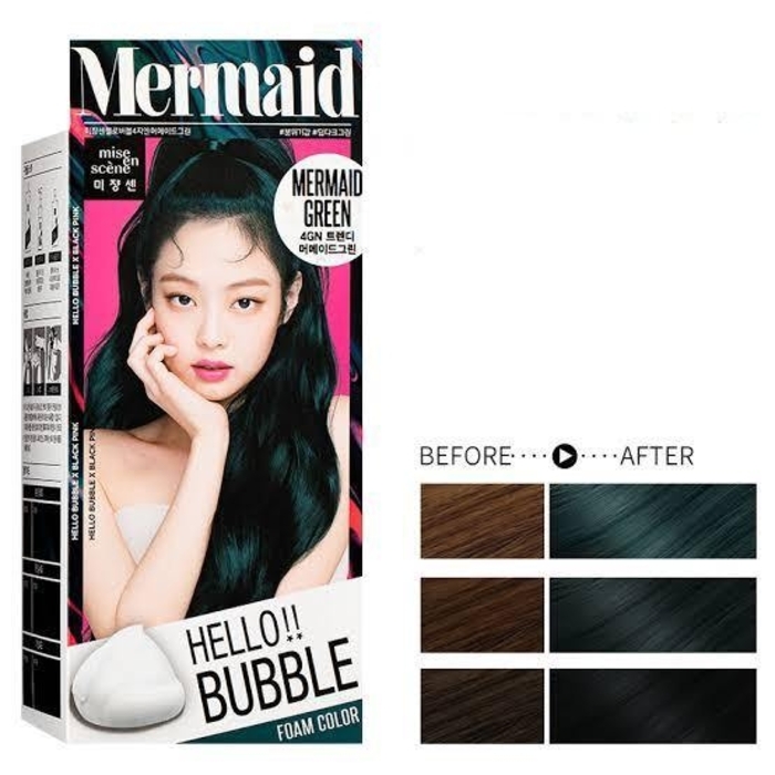 ថ្នាំកក់ប្តូរពណ៌ MISE EN SCENE Hello Bubble Mermaid
