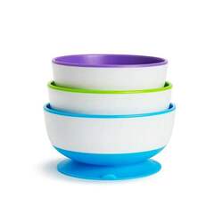 Stay Put™ Suction Bowls 3pk