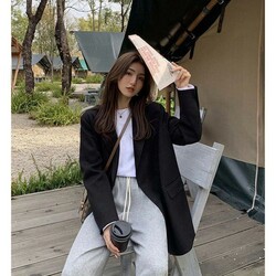 Long Blazer Jacket Spring