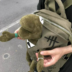 School Bag for Men, Korean Style, Quirky and Unique Backpack, Men's Japanese Cartoon Style