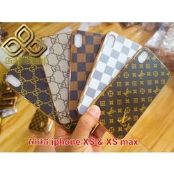 សំបកទូរសព្ទ LV & GC គែមជ្រុង iPhone XS Max