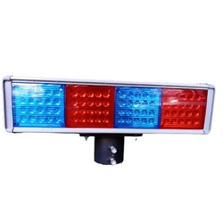 Red and Blue Police Solar Light