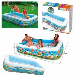 SWIM CENTER™ TROPICAL REEF FAMILY POOL, Ages 6+305x183x56cm