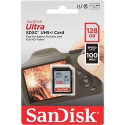 SanDisk Ultra SDXC UHS-I Card 128GB