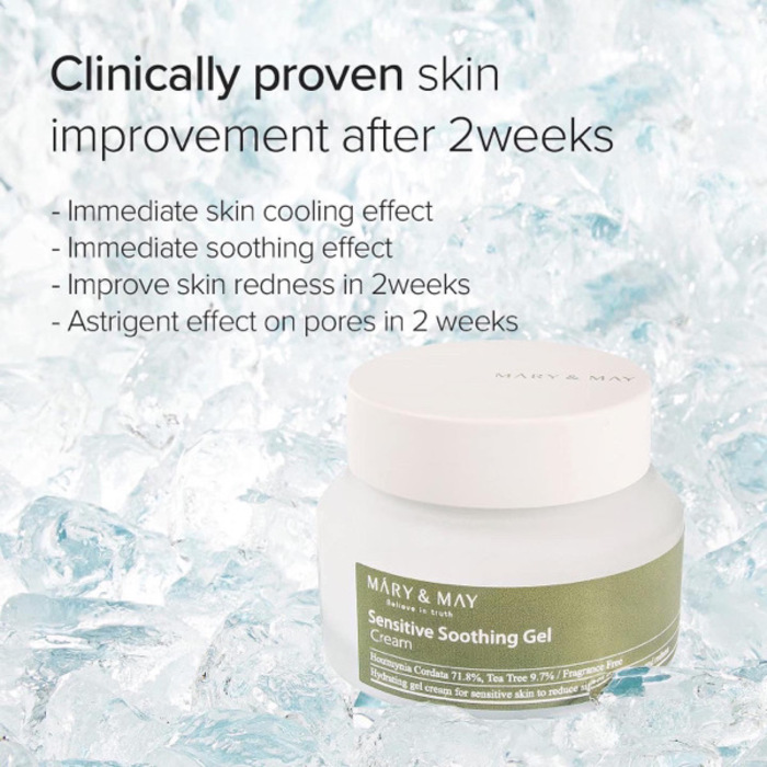 MARY & MAY Sensitive Soothing Gel Cream 70g