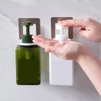 Rustproof Wall Mounted Sticky Shampoo Organizer Hook