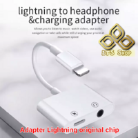 Adapter cable lightning to 3.5mm(Original Chip) 15$