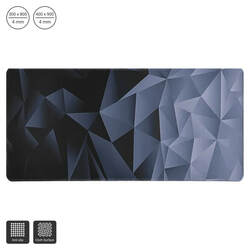 Spector Black Pattern Mousepad