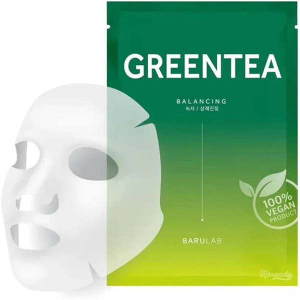 Barulab The Clean Vegan Green tea  Mask