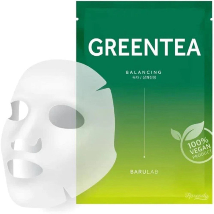 Barulab The Clean Vegan Green tea  Mask
