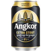 Angkor Extra Stout 330ml - 24 Cans 