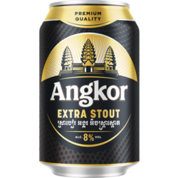 Angkor Extra Stout 330ml - 24 Cans 