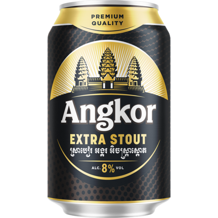 Angkor Extra Stout 330ml - 24 Cans 