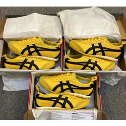 Onitsuka Tiger Mexico 66 Sneakers​ (Yellow & Black)