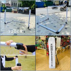 Playing soccer Goal 120CM White No.200-3 