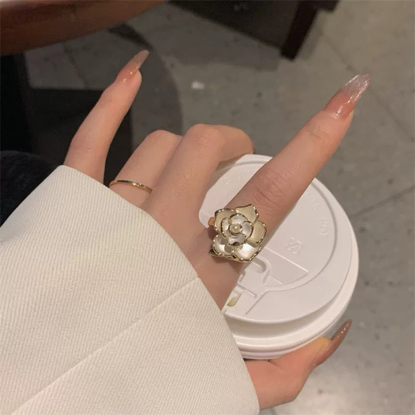 ចិញ្ចៀនផ្កា 2វង់ ring set of 2 UP049
