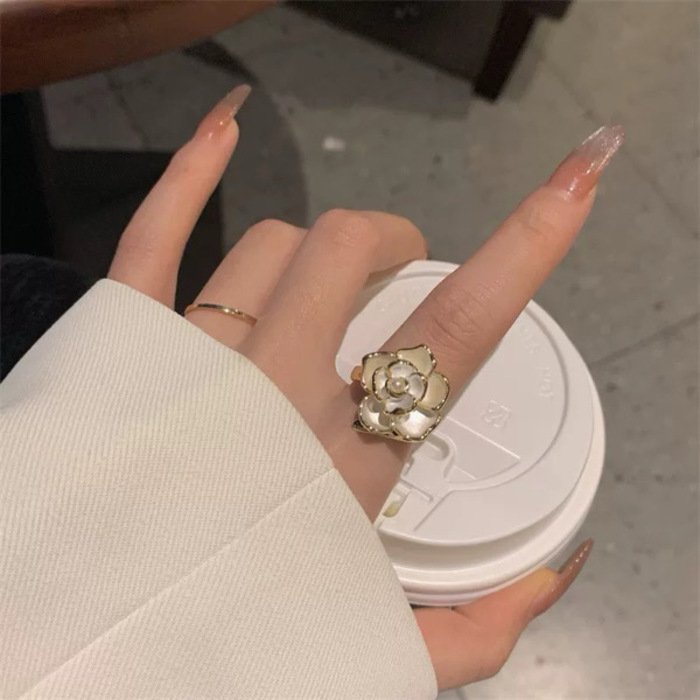 ចិញ្ចៀនផ្កា 2វង់ ring set of 2 UP049