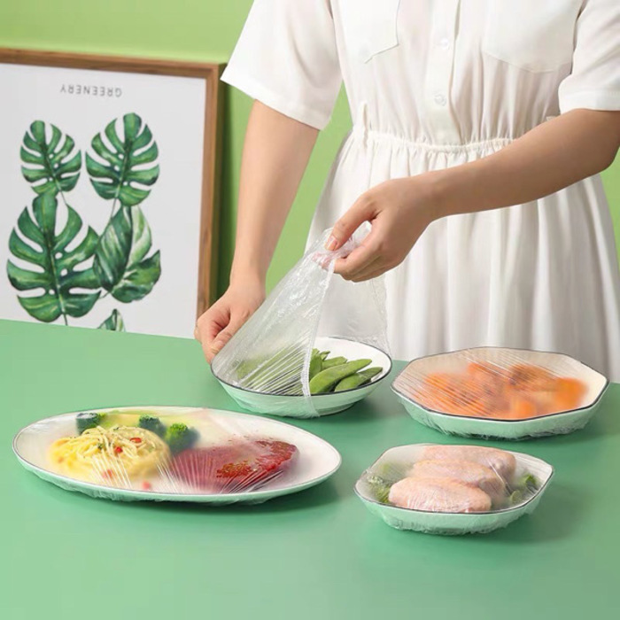 100PCS Disposable Food Storage 