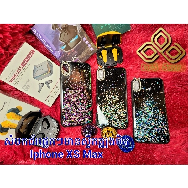 iPhone XS Max Glittery Rhinestones Case