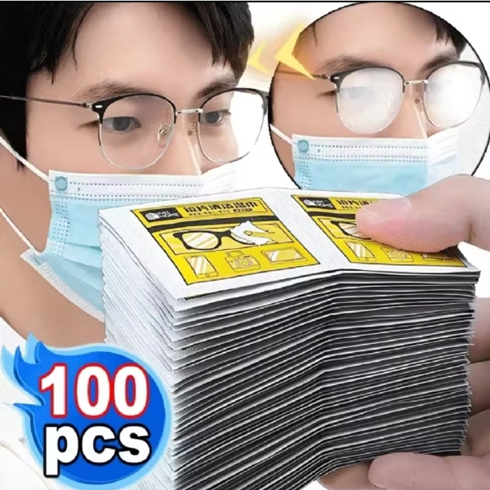 100pcs Glasses Cleaner 