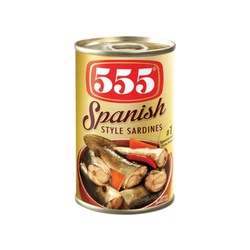 555 Spanish Style Sadines 155g